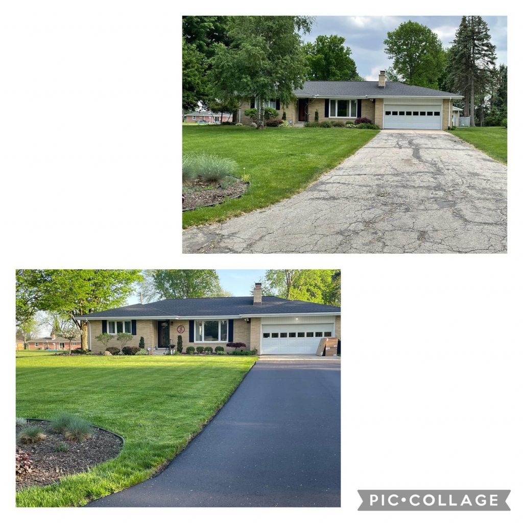 Driveway asphalt recommendations Indiana - customer comments